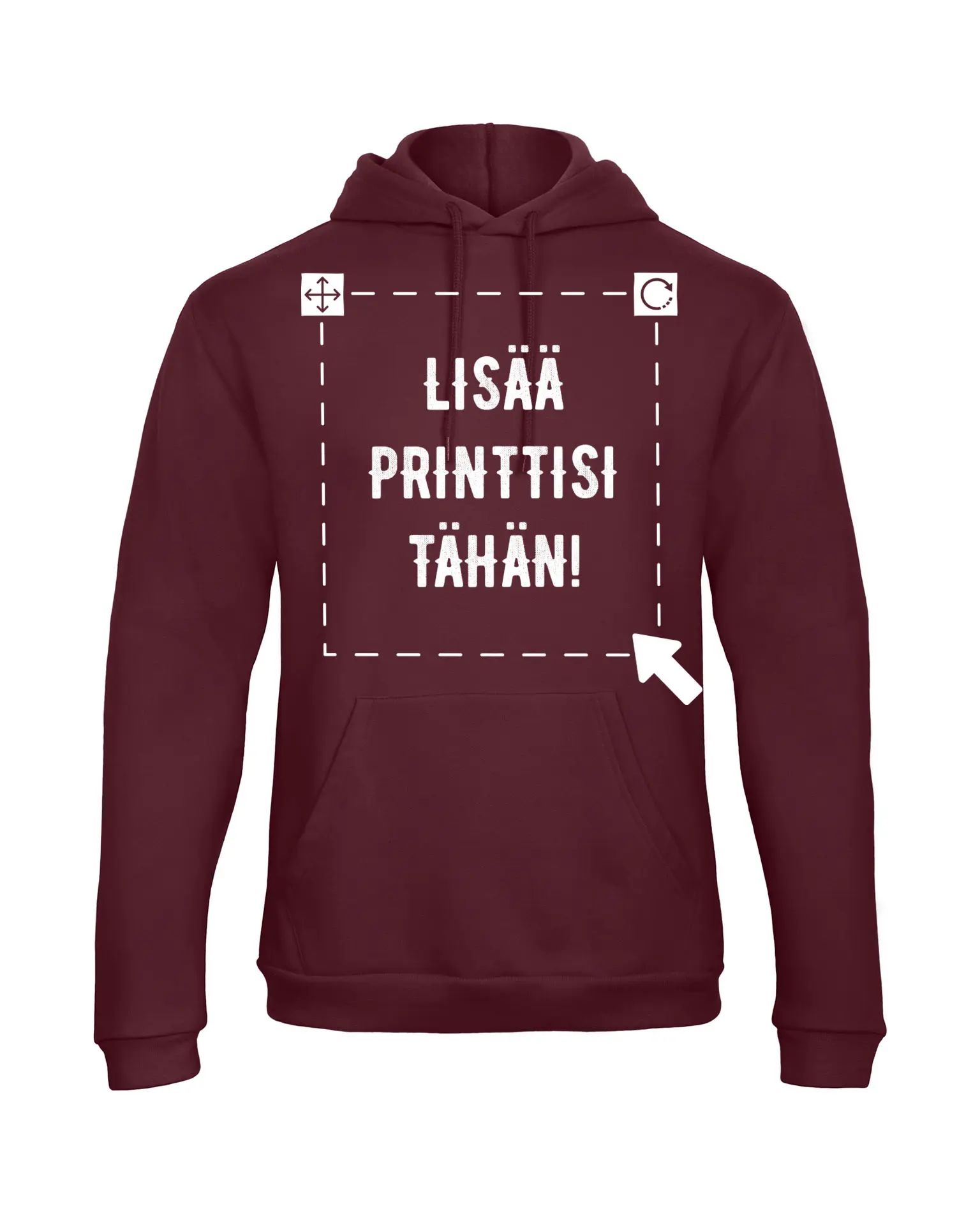 Unisex ID.203 Huppari, Burgundy