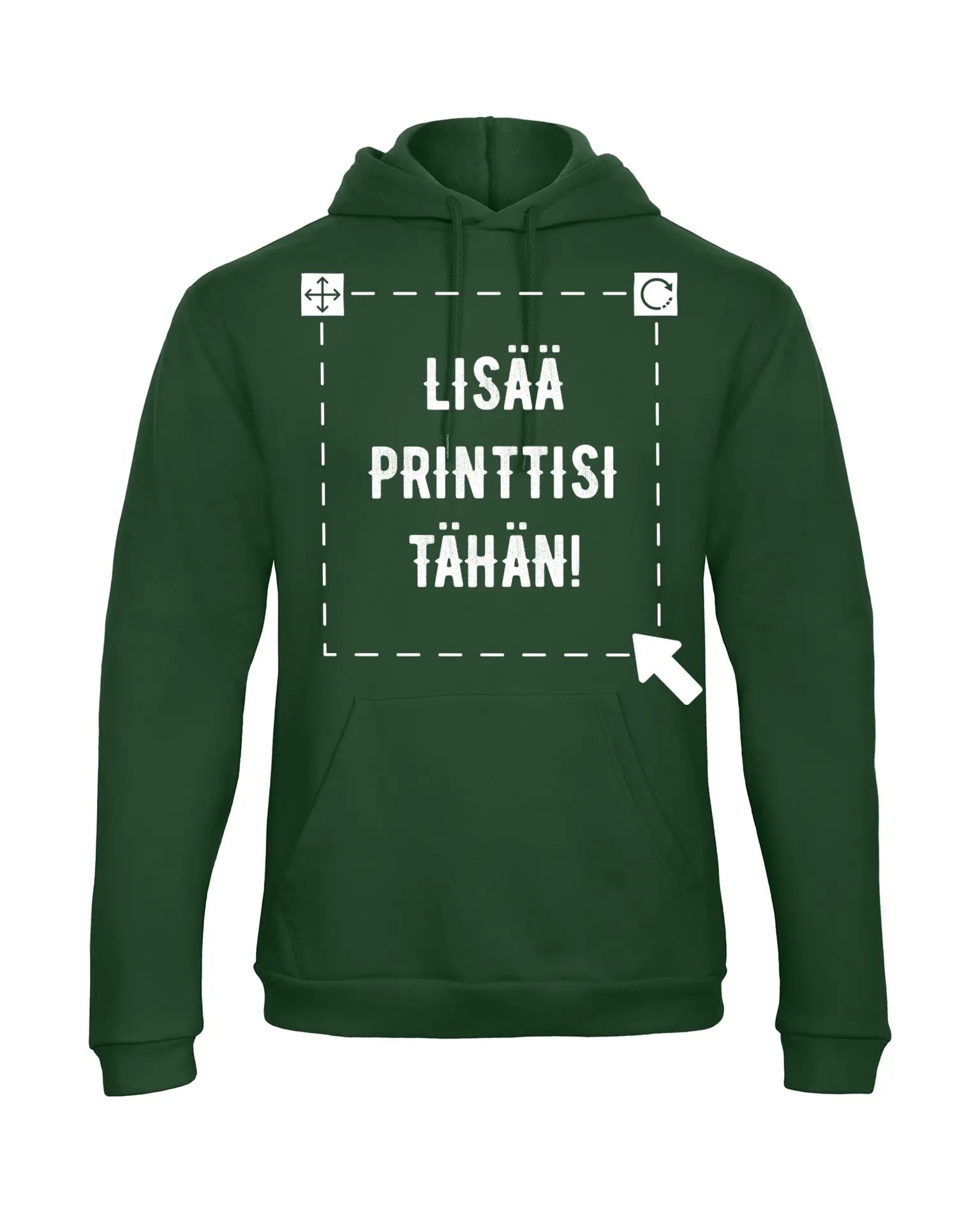 Unisex ID.203 Huppari, Bottle Green