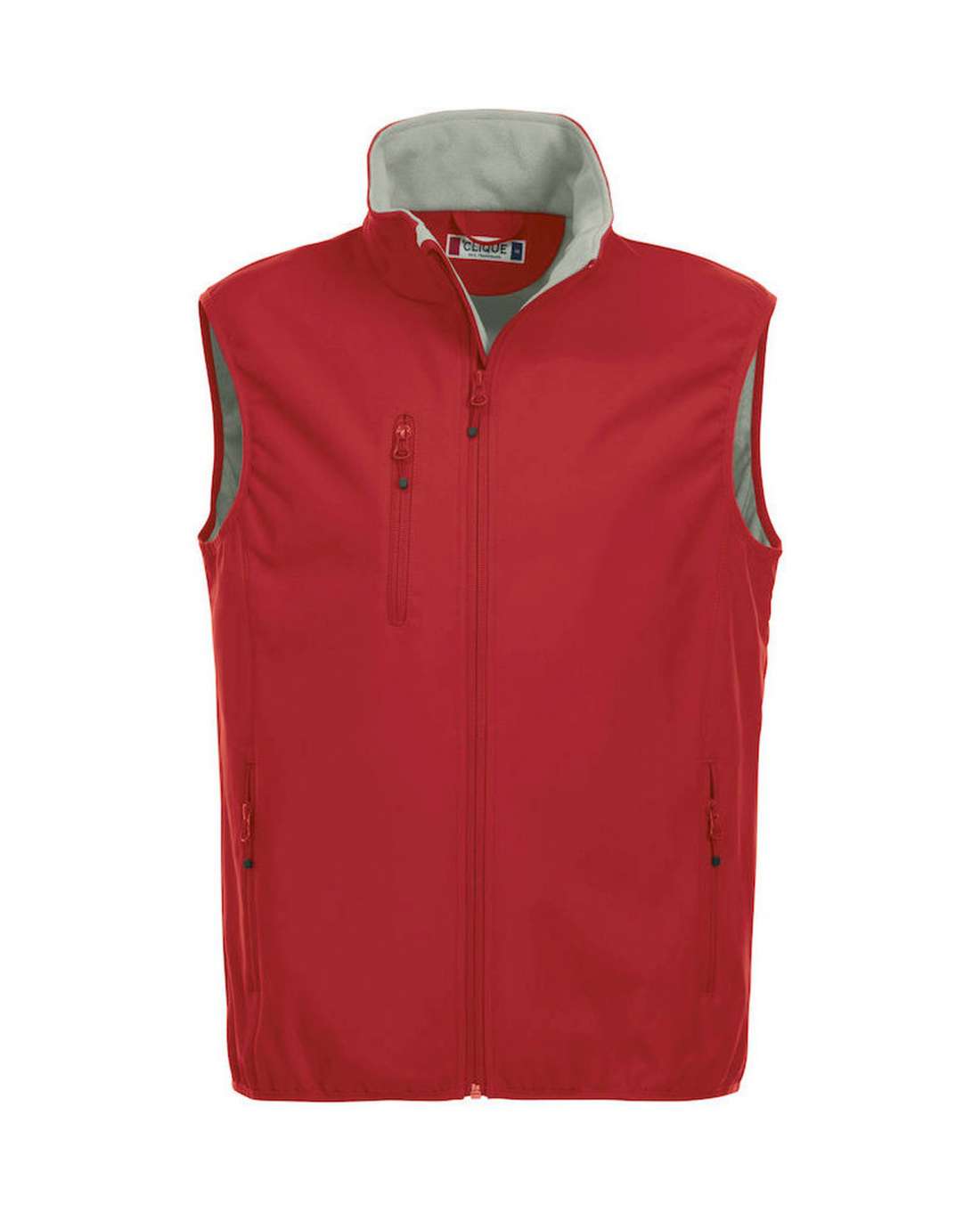 Clique Basic Softshell Vest, Punainen