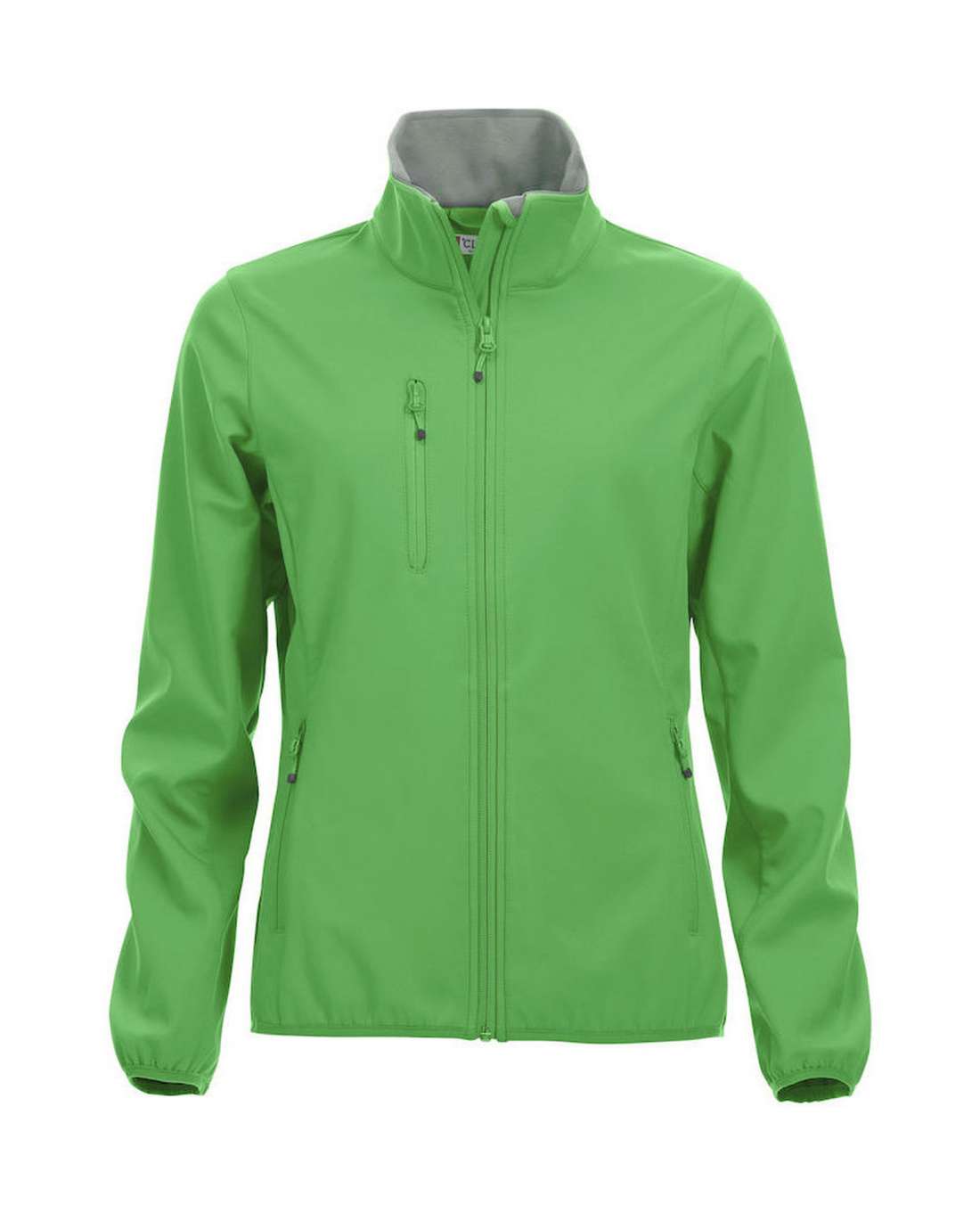 Clique Basic Softshell Jacket Ladies, Omenanvihreä