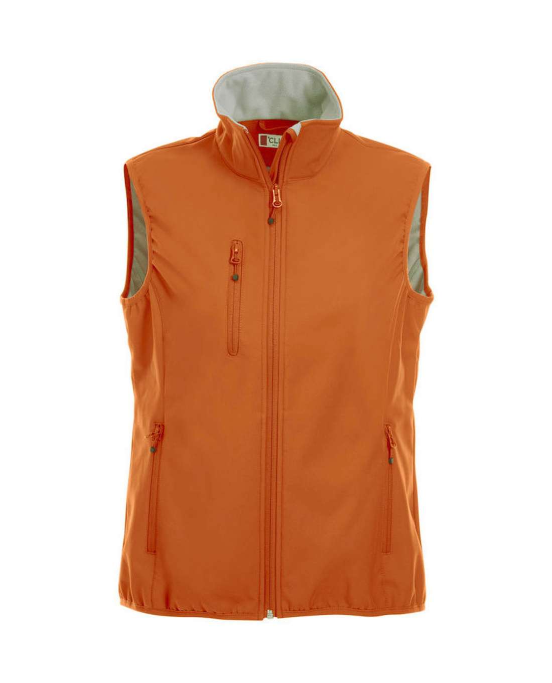 Clique Basic Softshell Vest Ladies, Oranssi