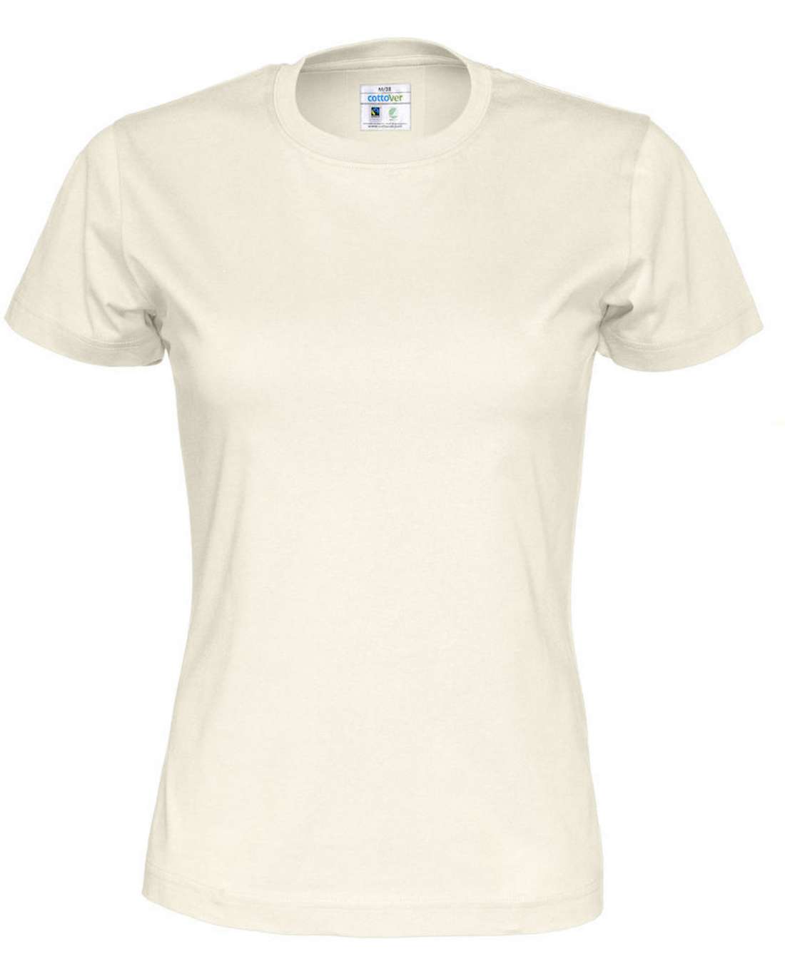 Cottover Naisten T-paita, Luonnonvalkoinen
