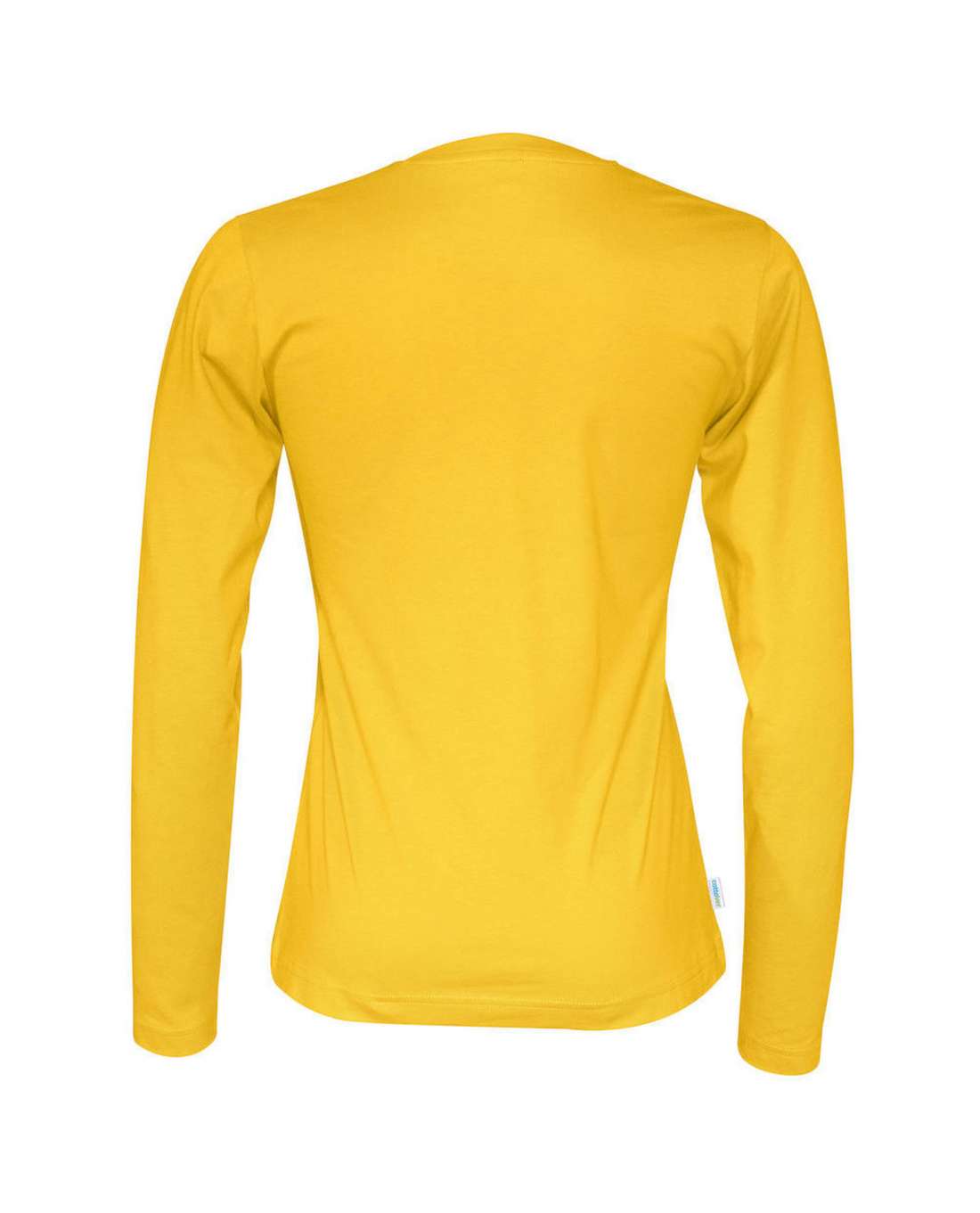 Cottover Naisten pitkähihainen T-paita, Keltainen