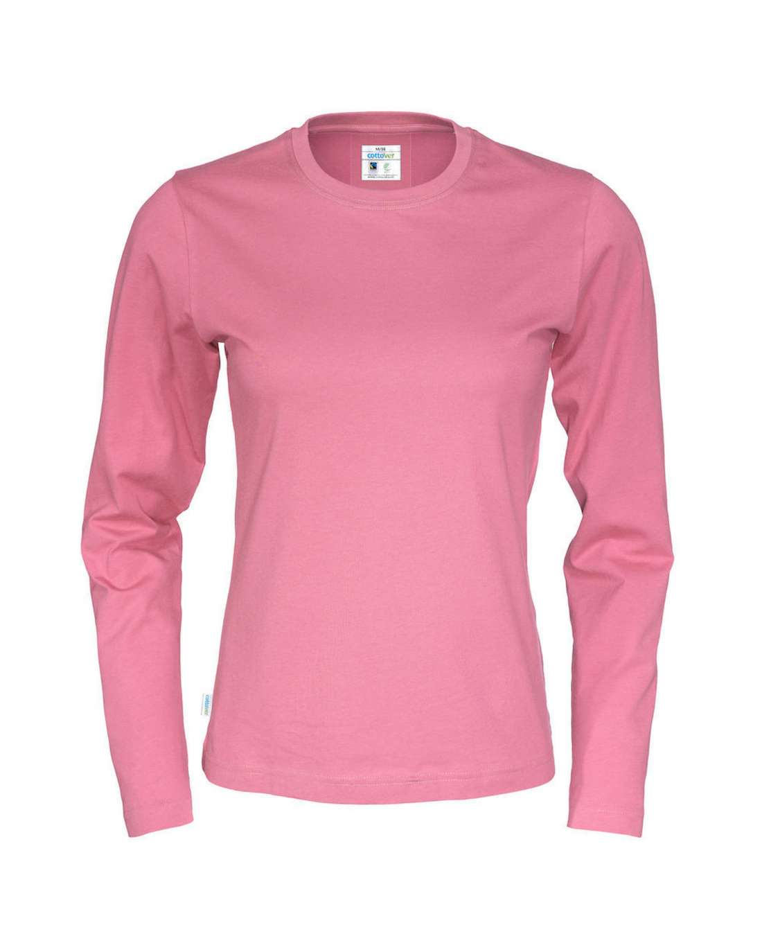 Cottover Naisten pitkähihainen T-paita, Vaaleanpunainen