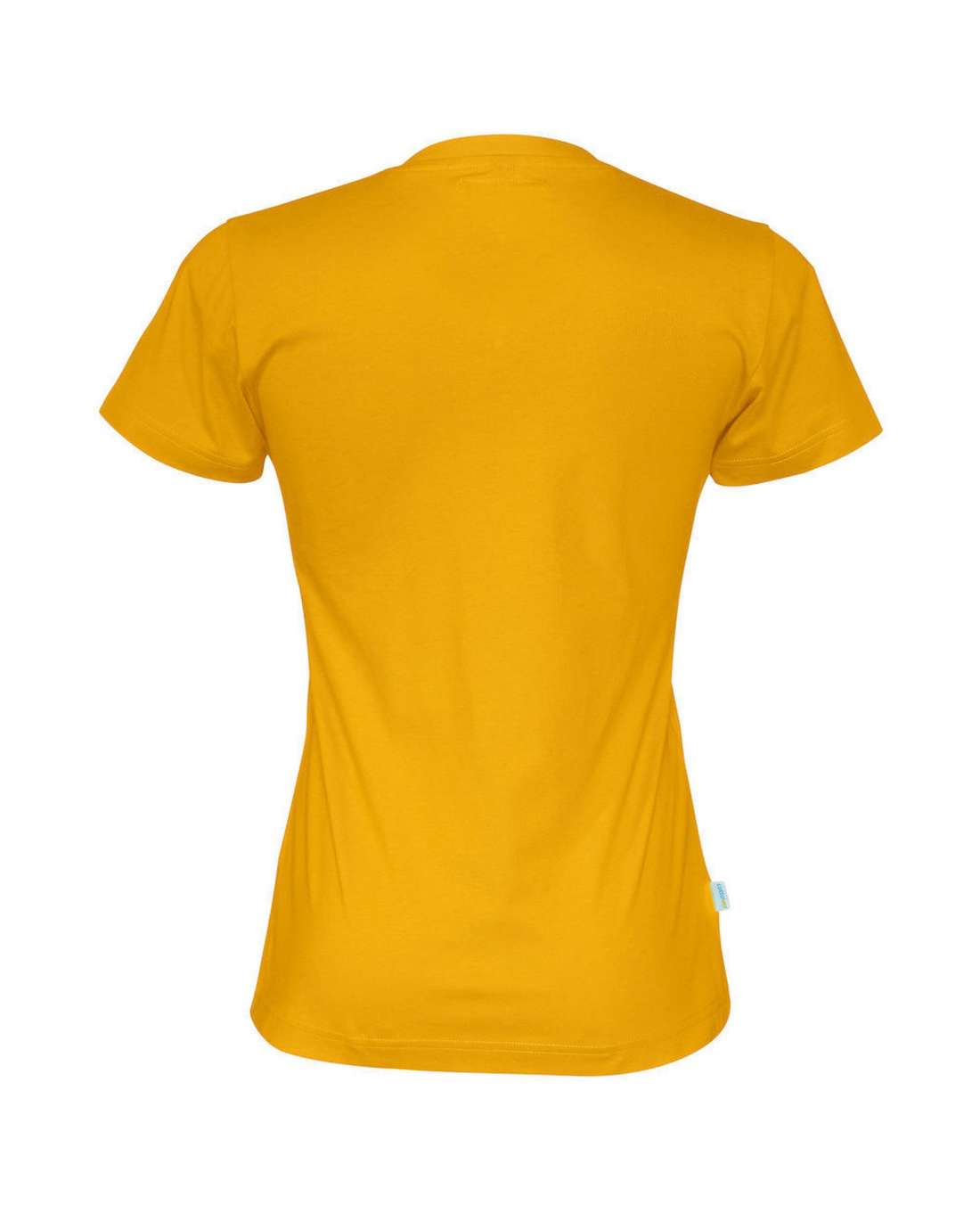 Cottover Naisten T-paita, v-aukko, Keltainen
