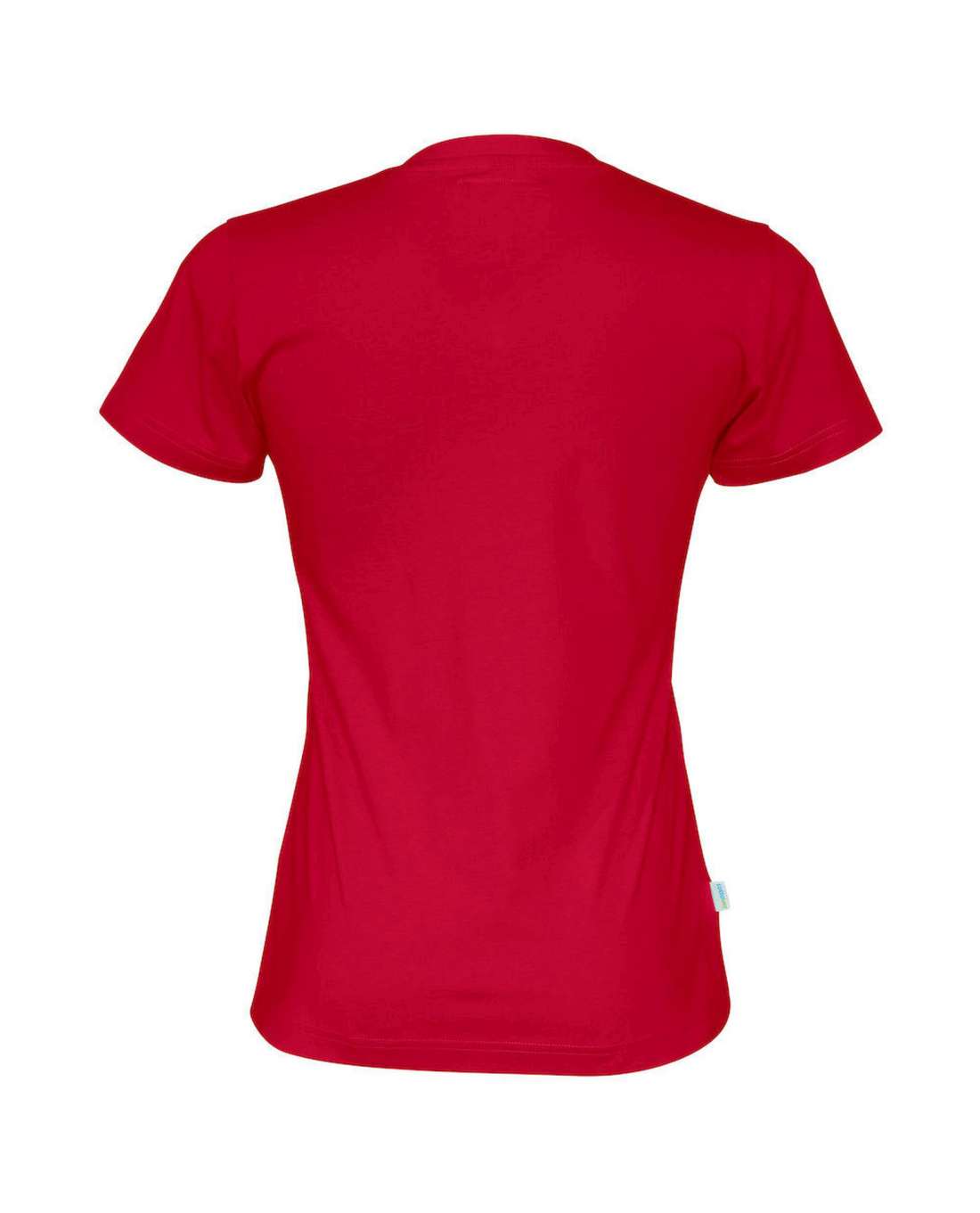Cottover Naisten T-paita, v-aukko, Punainen