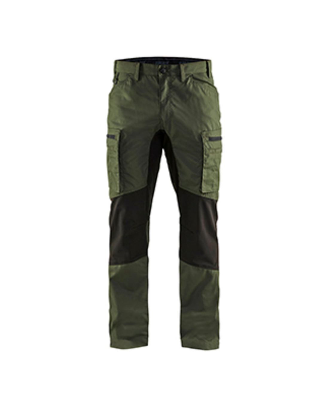 Blåkläder Housut Stretch, Army Green/Musta