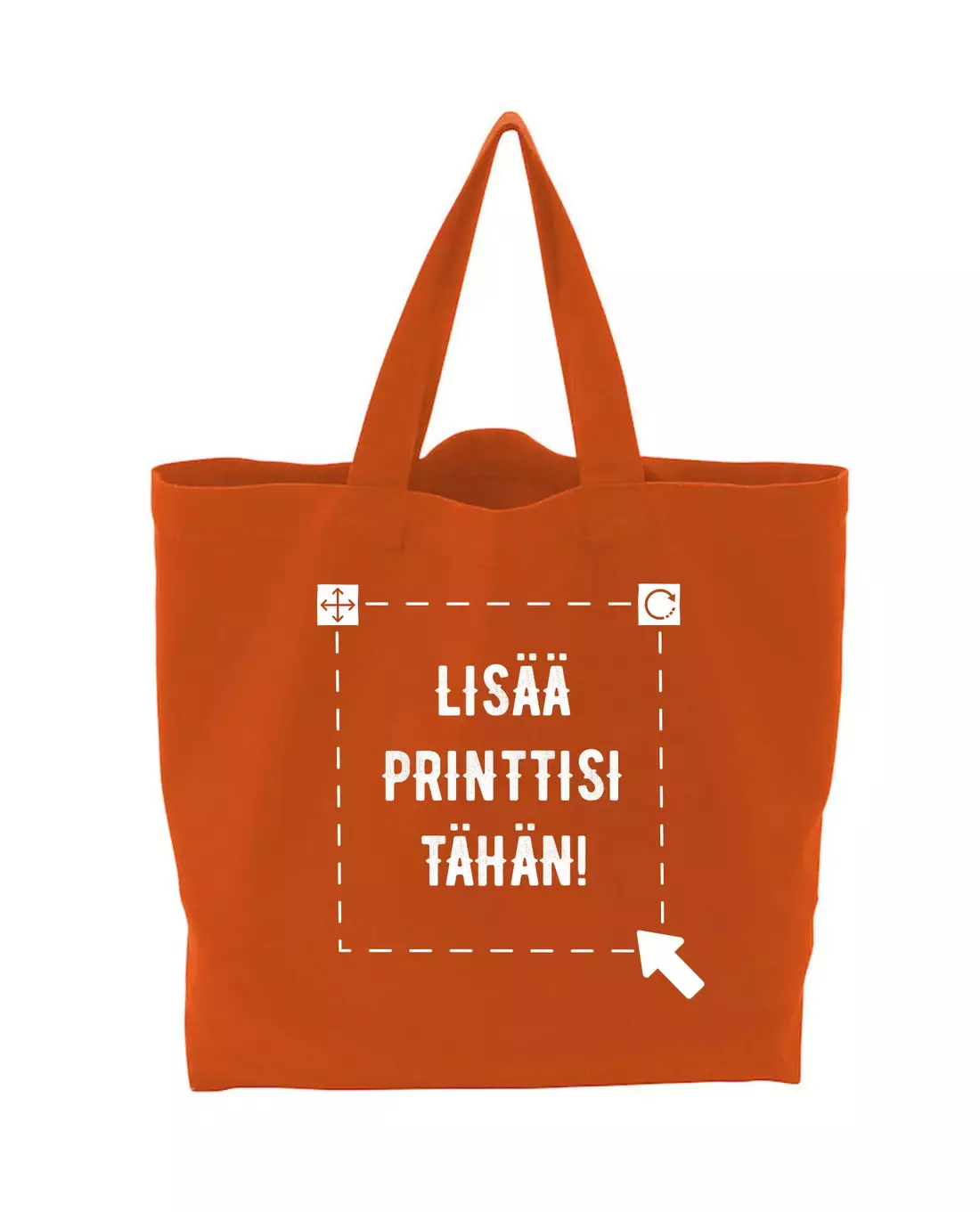 Cottover Tote Bag Heavy Large, Oranssi