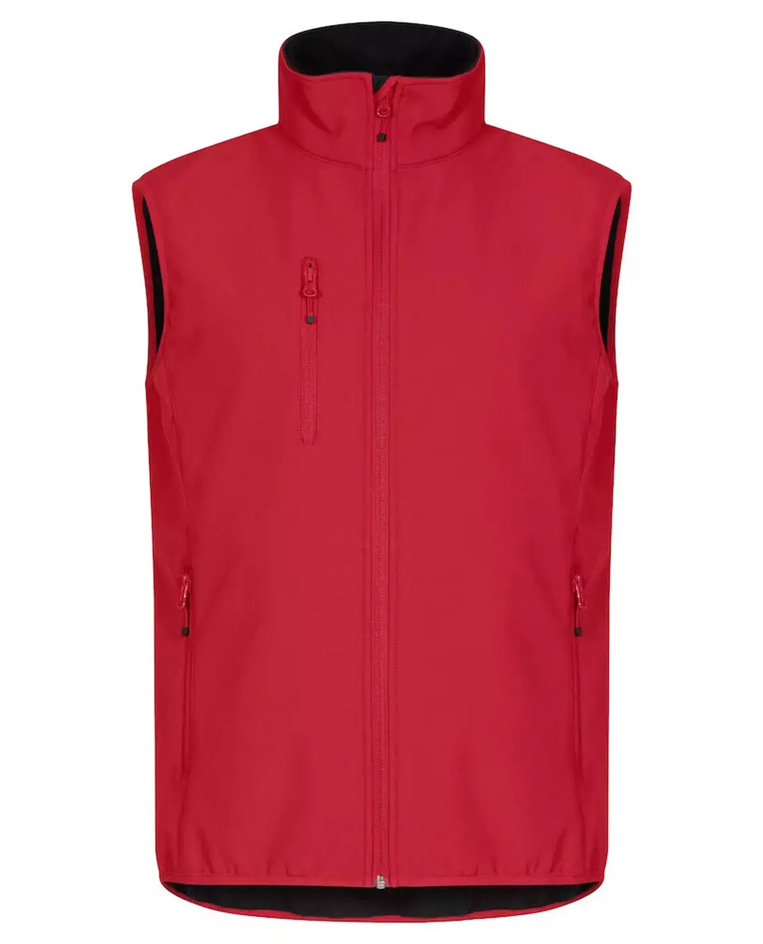 Clique Classic Softshell Vest, Punainen