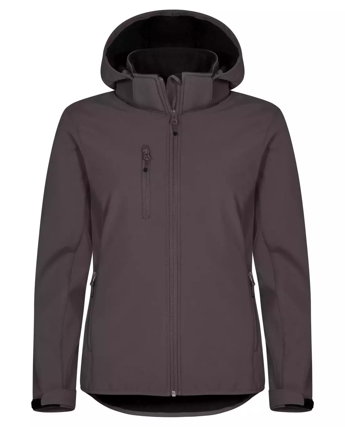 Clique Classic Softshell Hoody Women, Dark Grey