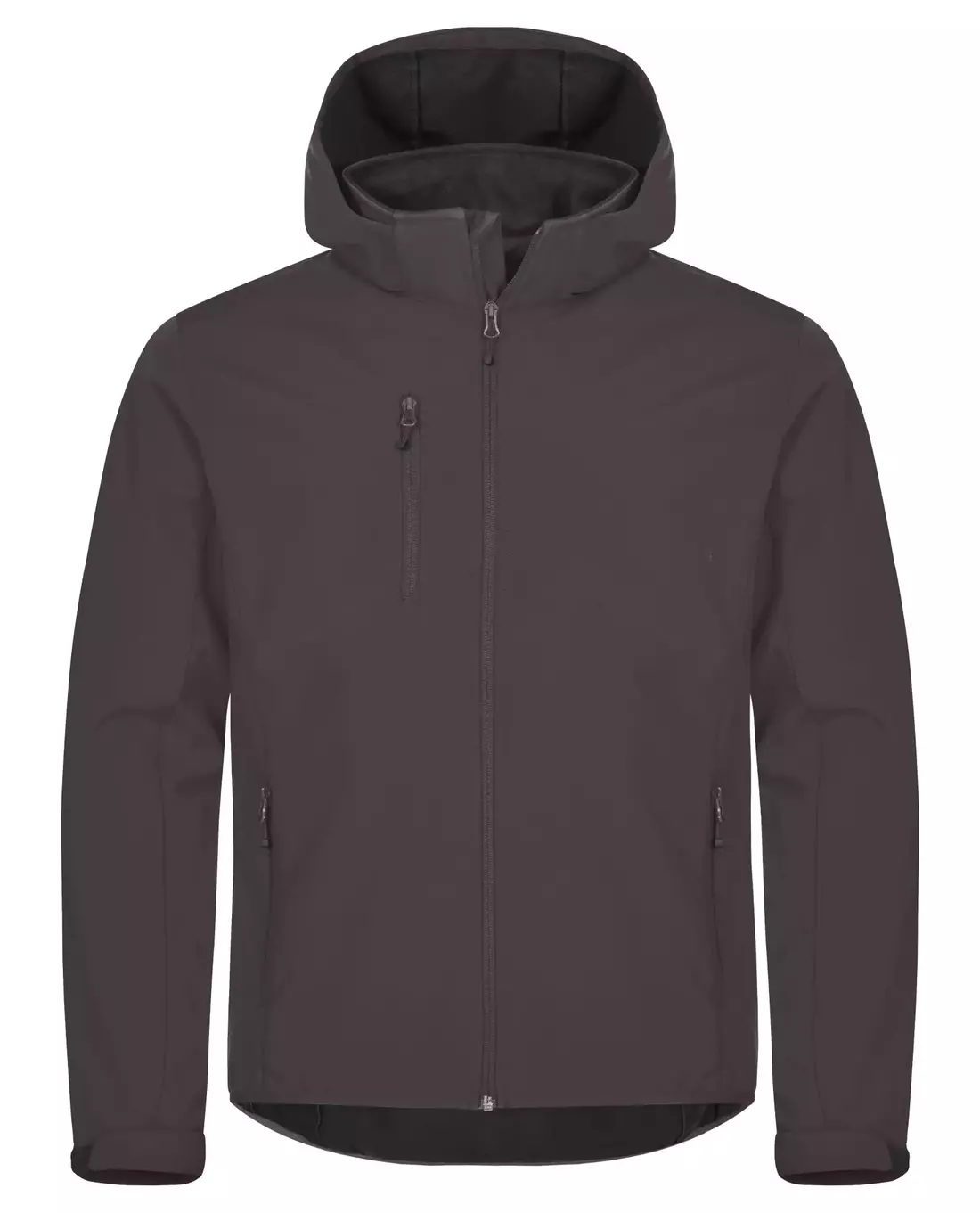 Clique Classic Softshell Hoody, Dark Grey