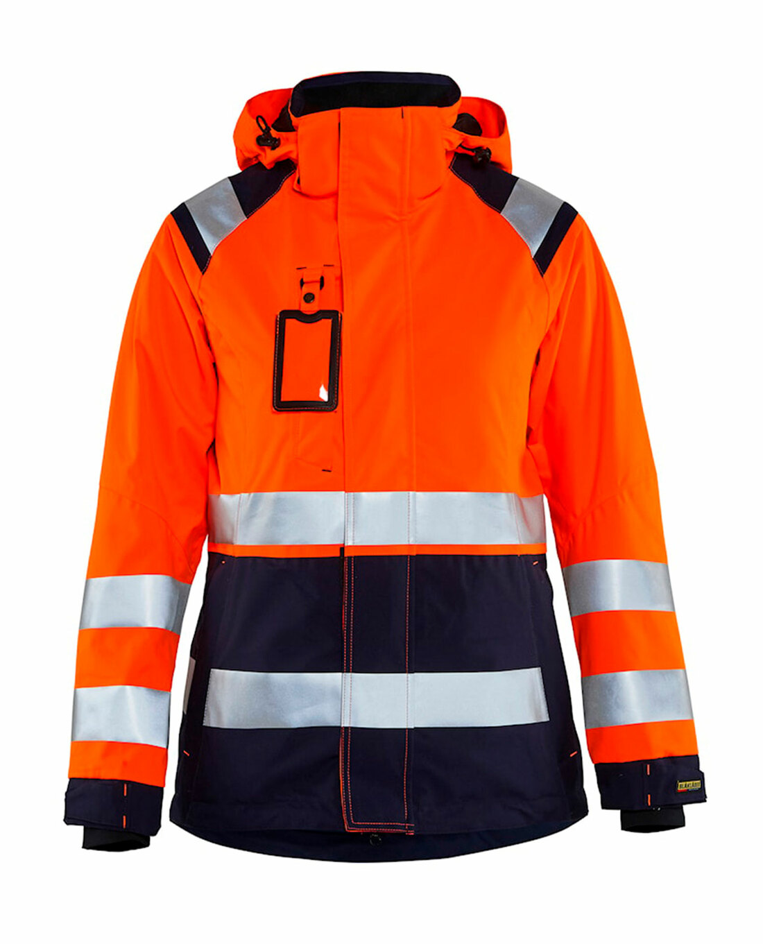 Blåkläder Naisten Highvis Kuoritakki, Huomio Oranssi/Mariininsin