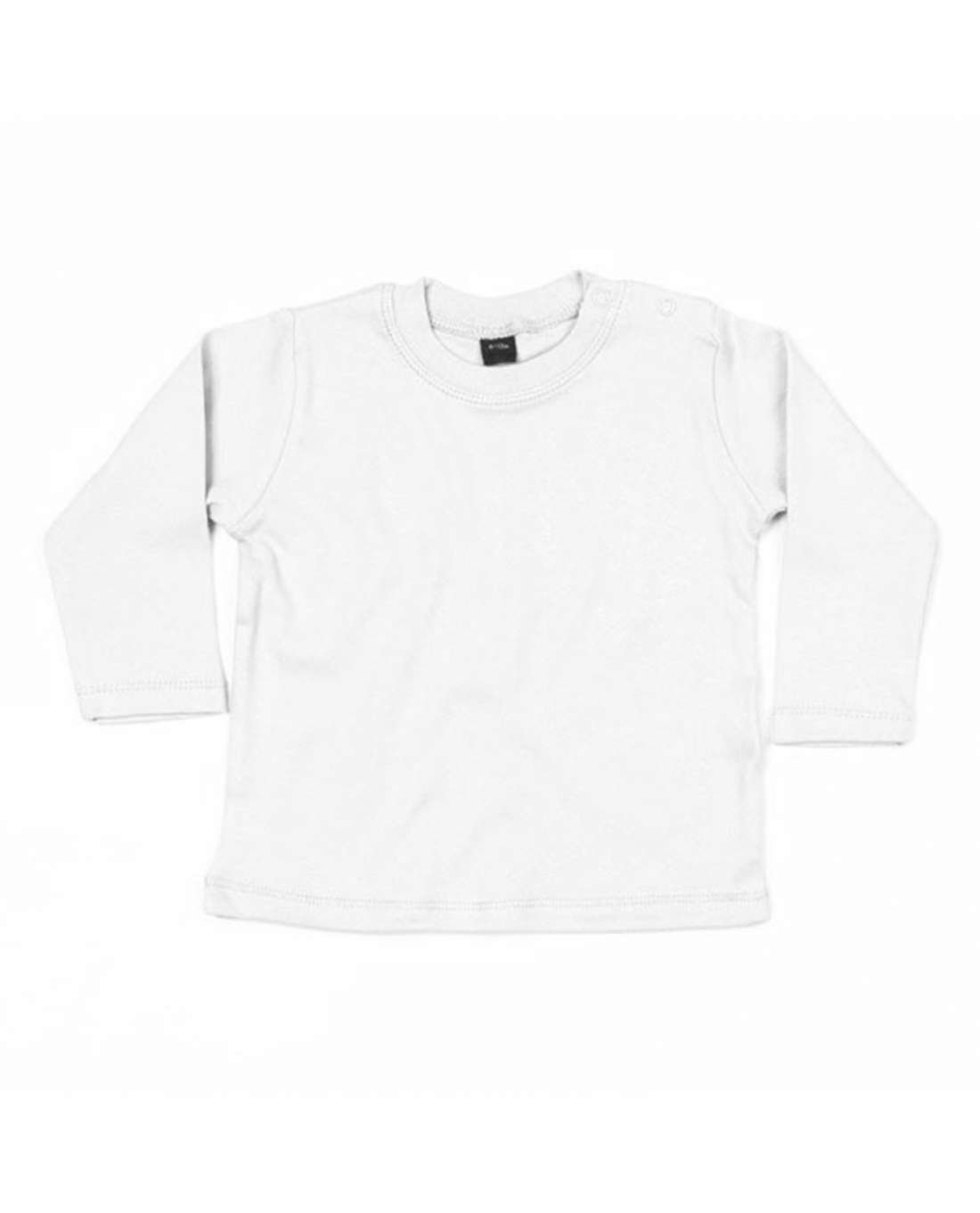 Mantis Vauvojen Pitkähihainen T-paita (vain koko 6-12kk), Valkoi